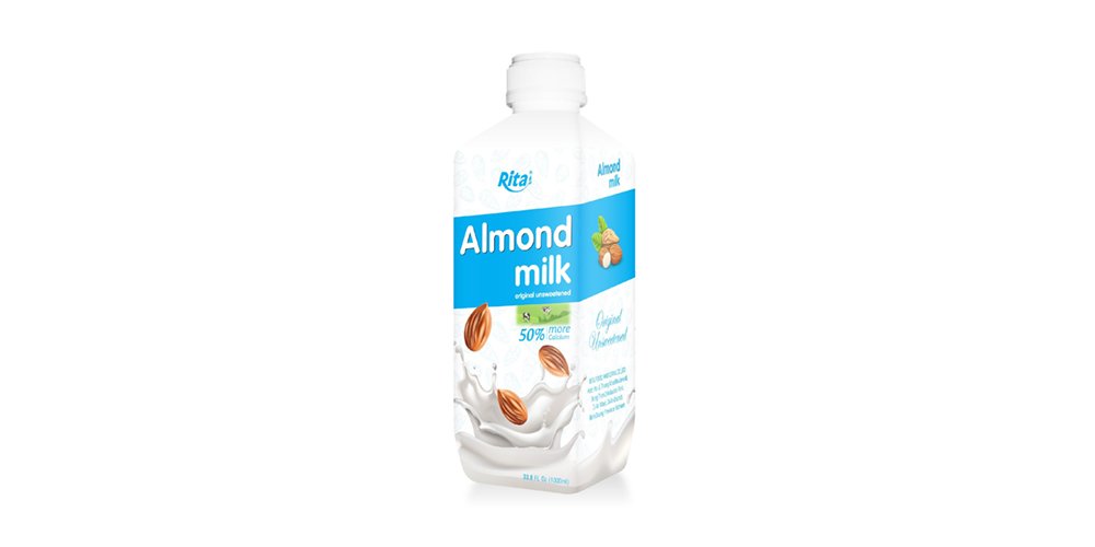 Almond Milk 1000ml PP Bottle Rita Brand